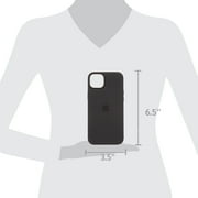 Apple iPhone 15 Plus Silicone Case with MagSafe - Black