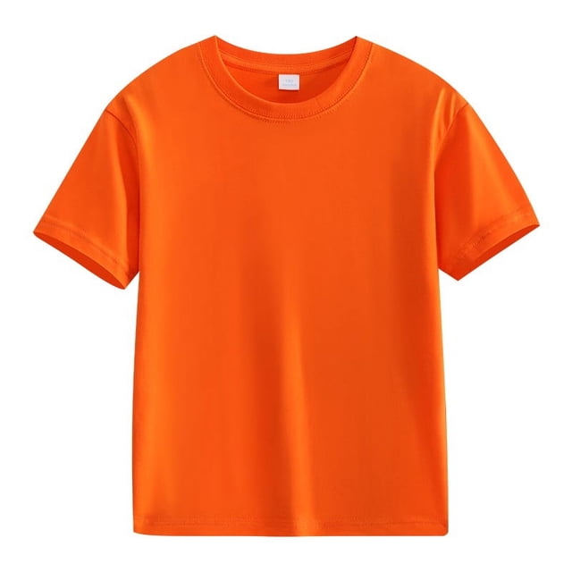 DXOUPM Chemises Garçons T-Shirts à Manches Courtes pour Enfants Col Rond T-Shirts Enfants Été T-Shirt Doux Vêtements