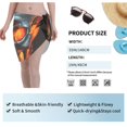 thumbnail image 6 of Zufioo Flame Metal Skull Print Women's Beach Short Wrap Skirt, Short Quick-drying Wrap Skirt, Swimsuit Cover-up Sun Protection Cape, Suitable for Beach, Pool-One Size, 6 of 7