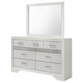 thumbnail image 4 of Miranda 9-drawer Dresser with Mirror White, 4 of 12