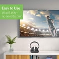 thumbnail image 2 of Avantree Ensemble Écouteurs Sans Fil pour Regarder la Télé avec Émetteur Bluetooth 5.0 et Station de Recharge (Optique Numérique AUX RCA), Casque Circum-Aural pour Aînés, 35 H d'Écoute, Branchez et Utilisez, Sans Délai, 2 of 7