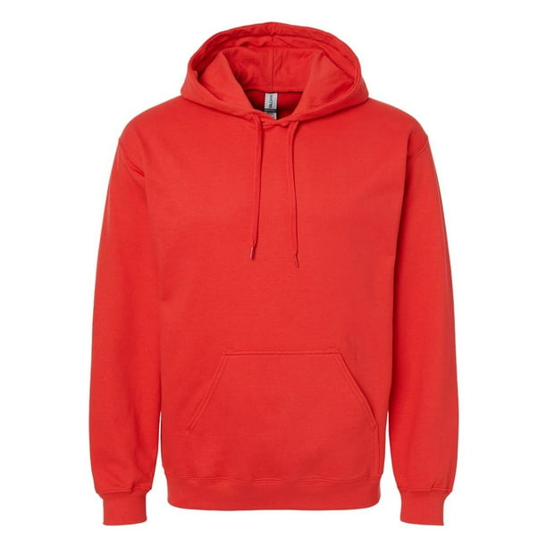 Gildan - Sudadera Softstyle de Polar para Adultos Unisex (Rojo)