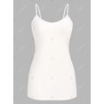 thumbnail image 4 of Top de Talla Extra de Ganchillo de Cráneo con Nudo de Calavera Rosegal  Camisetas tallas grandes, 4 of 5