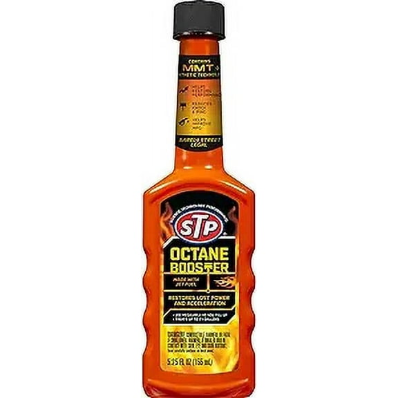 Stp Gasoline Octane Booster 5.25 Oz, 3 Pack