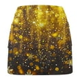 thumbnail image 4 of Abomasnow Plus Size Tennis Skirts for Women Boho Floral Printed Tummy Control Golf Skorts Summer High Waist Athletic Skirts Inner Shorts, 4 of 6