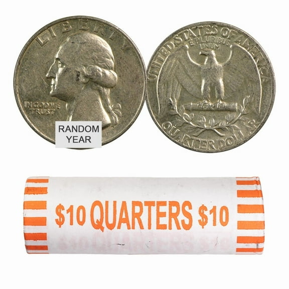 90% Silver US Coins - $10 Face Value Roll - US Mint