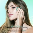 thumbnail image 5 of modelones Ethereal Green Gel Nail Polish Set - 6 Colors Mermaid Lagoon Dark Green Gel Polish Kit Turquoise Glitter Gel Polish Soak OFF LED Spring Summer Manicure Nail Art Gel Salon DIY Gift, 5 of 10