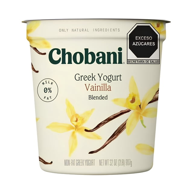 Yogurt Chobani estilo griego con vainilla 907 g