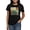 Black, variant on CafePress - Teaching The Visually Impaired Pop Art Women's Dar - Women's Traditional Fit Dark T-Shirt