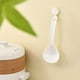 thumbnail image 4 of Espátula de cuchara de plástico antiadherente – Utensilio de cocina de grado alimentario • Resistente a altas temperaturas • Diseño sin costuras blanco • Cuchara duradera para saltear de 7,87, 4 of 6