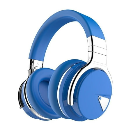 COWIN Bluetooth Noise-Canceling Over-Ear Headphones, Blue
