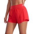 thumbnail image 1 of Pantalones cortos para correr CRZ YOGA de doble capa 2 en 1 para mujer, 1 of 4