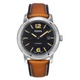 thumbnail image 1 of Fossil Heritage Luggage Leather Strap Black Dial Automatic ME3233 Men's Watch, 1 of 1
