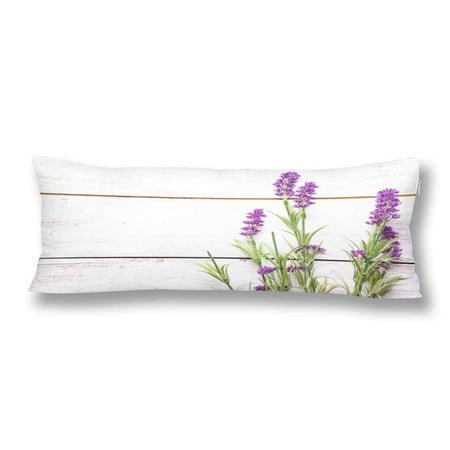 Gckg Purple Lavender Wood Background Body Pillow Covers