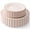 Ivory Rose Gold, variant on HEAVYWEIGHT Plastic Plates for Party | 60 Pc Ivory Scalloped Plates with Gold Trim | Fancy Disposable Plates for Weddings, Bridal Showers & Events | 30 Dinner & 30 Dessert