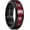 Black&Red-Spider, variant on 316L Stainless Steel Spinner Fidget Ring 8mm Wedding Band for Men-Stress Relieving Anxiety Ring with Black Celtic Dragon Red Carbon Fiber Inlay, Comfor Fit Size 12