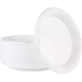 thumbnail image 1 of PLASTICPRO 100 Count Disposable 7 Inch White Plastic Plates, 1 of 6