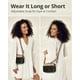 thumbnail image 4 of Bandolera Vantamo Stone Black Leather para mujer, 4 of 6