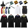 thumbnail image 2 of Disfraz de Harry Potter para niños y adultos, ropa de fiesta de Granger, capa, uniforme escolar de Hermione, disfraz de Halloween para hombres y mujeres, 2 of 4