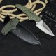 thumbnail image 2 of Cuchillo de hoja fija con hoja de 4" y mango de ABS antideslizante, herramienta for acampar y sobrevivir al aire libre, 2 of 9