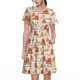 thumbnail image 1 of Balery Western Desert Nature Landscape Vestidos sueltos de manga corta para mujer, vestidos de verano 2025, vestidos casuales de corte A con vuelo., 1 of 6