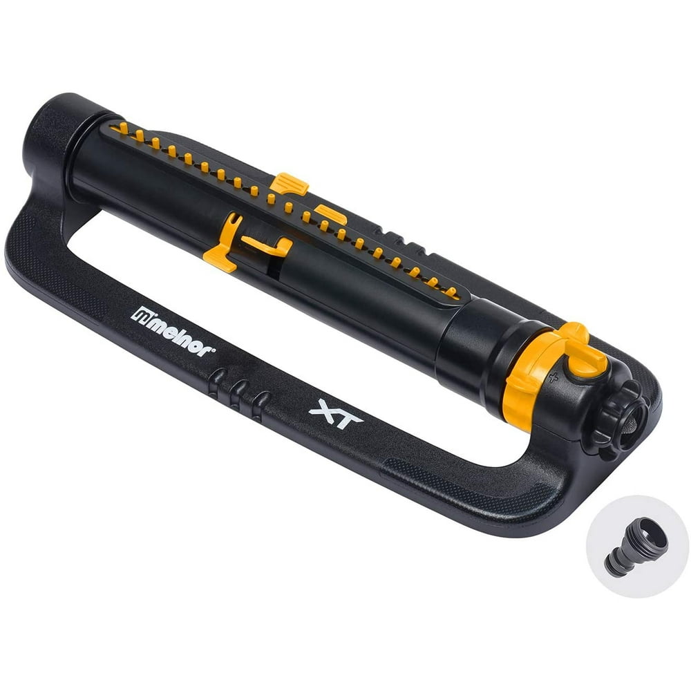 Melnor 65078AMZ XT Turbo Oscillating Sprinkler with 3Way Adjustment
