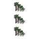 thumbnail image 2 of Naiovety 15pcs Mix Size Layout Model Train HO Palm Trees Scale N O Scenery Layout Z Type1 NO1, 2 of 6