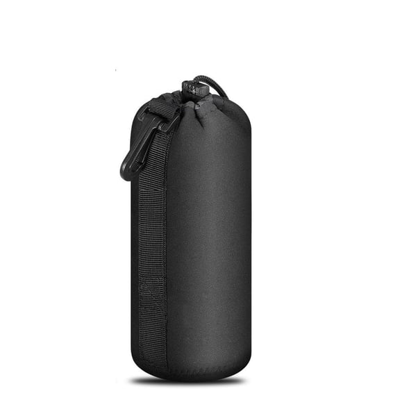 Neoprene Waterproof Drawstring Bag With Hook Protector Camera Lens Camera Pouch DSLR Lens Barrel Case Camera Lens Bag L