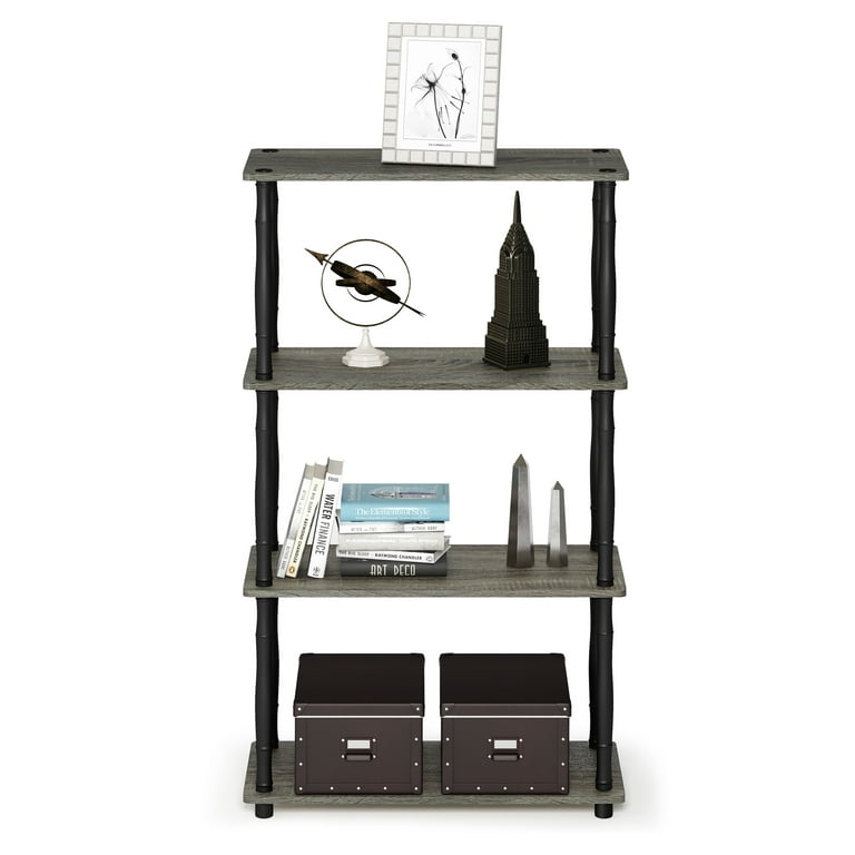 Furinno 18034 Turn-N-Tube 4-Tier Multipurpose Shelf Display Furinno 18034 Turn-N-Tube 4-Tier Multipurpose Shelf Display