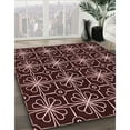 thumbnail image 3 of Ahgly Company Machine Washable Indoor Rectangle Transitional Chocolate Brown Area Rugs, 2' x 3', 3 of 7
