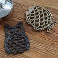 thumbnail image 4 of TIELUTT Ensemble de Dessous de Plat en Forme de Hibou – Ensemble de Napperons Jetables de Noël pour Salle à Manger Intérieure, Table Ronde en Verre pour Bébé avec Rangement pour Cuisine, 4 of 7