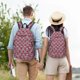 thumbnail image 4 of Fotbe Hearts And Lines Mochila de Lona con Estampado, Mochila Duradera, Mochila Versátil de Alta Calidad, Mochila Compacta Vintage-Small, 4 of 5