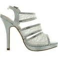 thumbnail image 2 of De Blossom Womens Yael-88 Dressy Party Heels Sandals, 2 of 4