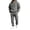 Dark Gray_001, variant on 2026 Men's Hoodie Sweatshirt Jogger Pants 2 Piece Set Winter Casual Fleece Hoodies and Sweatpants Outfits Jogging Suits Sets Beige S