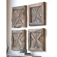 thumbnail image 2 of Uttermost Rennick Transitional Reclaimed Wood Wall Art in Brown, 2 of 2