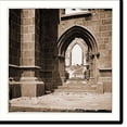 thumbnail image 2 of Historic Framed Print, Charleston South Carolina. Ruins of Roman Catholic Cathedral. View of doorway, 17-7/8" x 21-7/8", 2 of 9