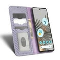 thumbnail image 4 of Nalacover for Google Pixel 7 6.3 inch Wallet Case,Luxury 360 Protection PU Leather Anti-Scratch Hidden Magnetic Closure Flip Folio Kickstand Credit Card Slots Shockproof Phone Cover,Purple, 4 of 7