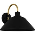 thumbnail image 6 of Quoizel Longshore 1-Light Matte Black Outdoor Wall Lantern, 6 of 7