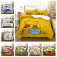 thumbnail image 2 of Win-nie Pooh Duvet Cover Super Soft Comfortable Home Bedding Set ,1 Win-nie Pooh Duvet Cover with 2 Pillowcases, 2 of 2