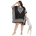 thumbnail image 7 of Gypsie Blu Women Tunics Dress Short 3/4 Sleeves Caftans for Ladies Casual Dresses, 7 of 7