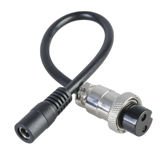 150W 10A DC5521 to GX20 2Pin Aviation Power Cable Charging Line for Outdoor Energy, Solar Panel, and Mobile Devices