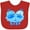 Red, variant on Inktastic Ice Ice Baby Boys or Girls Baby Bib