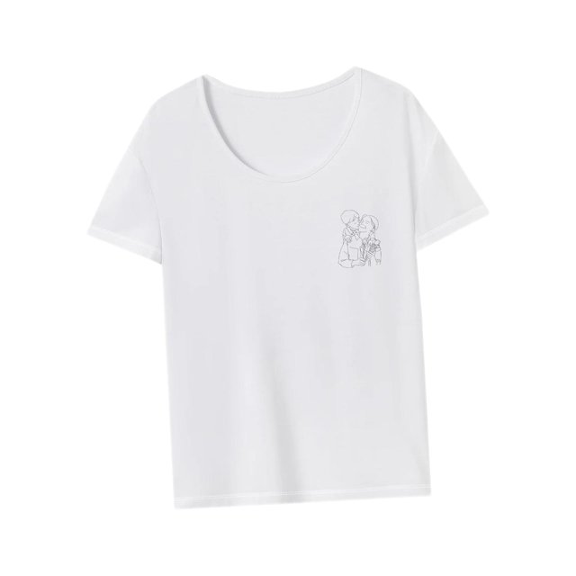Camiseta para Mujer Ropa de Calle Yuyangstore Cuello Redondo Suave XL