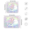 thumbnail image 3 of Dish Drying Mat Kitchen Pad Large Counter Absorbent Dish Mats Drainer Dolphin and Mermaid, 3 of 8