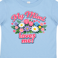 thumbnail image 4 of Inktastic My Mimi Loves Me Boys or Girls Toddler T-Shirt, 4 of 5