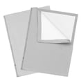 thumbnail image 1 of Uxcell 12.6"x9.8" Paño de limpieza de joyería, 2 paquetes de paños de pulido de algodón puro de doble capa, gris, 1 of 5