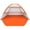 Orange Gold, variant on Gorich Beach Tent for 3/4/6/8 Person, UPF 50+ UV Protection, Portable Sun Shelter, Easy Setup Sun Shade Beach Canopy with Carry Bag