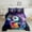 Purple White Orange, variant on Erosebridal Watercolor Koala Bed in a Bag 7pcs Purple Navy Blue Bedding Set, Woodland Wildlife Twin Size Comforter Set Cute Animal Bedding Comforter Sets, Glitter Stars Galaxy Bed Set