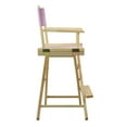 thumbnail image 4 of "24" Director's Chair Natural Frame-Pink Canvas", 4 of 9