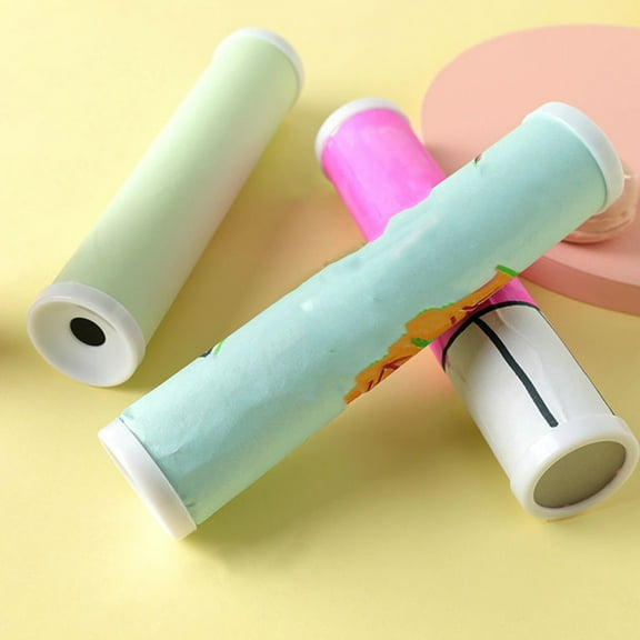 LEORX 2Pcs Kaleidoscope for Kids Coloring Assembly Vision Development Imagination Enhancement